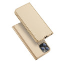 Dux Ducis Dux Ducis Skin Pro Bookcase type case for iPhone 13 Pro Max golden