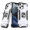 Wozinsky - Wozinsky Ring Armor Case Kickstand Tough Rugged Cover for iPhone 13 Pro Max silver