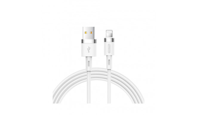 Joyroom Joyroom Liquid Silicone Data Cable N2 USB-A / Lightning 2.4A 1.2m - White