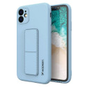 Wozinsky Wozinsky Kickstand Case Silicone Stand Cover for Samsung Galaxy A72 4G Light Blue