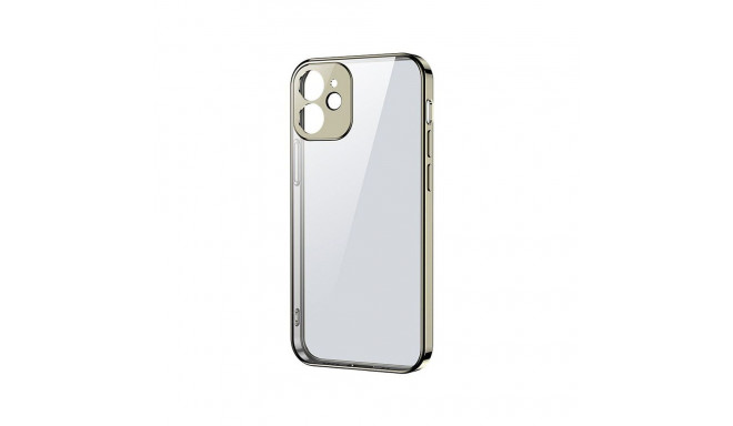 Joyroom Joyroom New Beauty Series ultra thin case with electroplated frame for iPhone 12 Pro Max gol