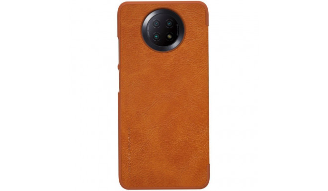 Nillkin Nillkin Qin leather holster case for Xiaomi Redmi Note 9T 5G brown