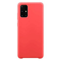 Hurtel Silicone Case Soft Flexible Rubber Cover for Samsung Galaxy A72 4G red
