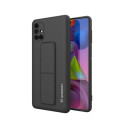 Wozinsky Wozinsky Kickstand Case silicone stand cover for Samsung Galaxy M51 black