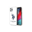 U.S. Polo PU US Polo USHCP12LTPUHRWH iPhone 12 Pro Max 6,7" biay/white Shiny Big Logo