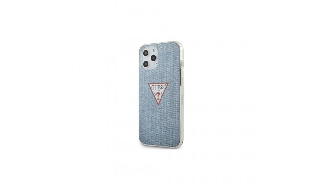 Guess Guess GUHCP12LPCUJULLB iPhone 12 Pro Max 6.7" blue/light blue hardcase Jeans Collection