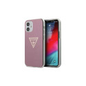Guess Guess GUHCP12SPCUMPTPI iPhone 12 mini 5.4" pink/pink hardcase Metallic Collection