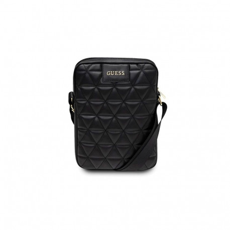 Guess Guess Quilted 10" Tablet Bag - Black