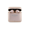 Guess Printed Logo Bluetooth TWS Pink