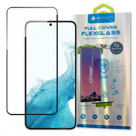 Bestsuit Bestsuit 3D Edge Nano Flexi Glass Glass Film Full Screen Tempered Glass With Frame For Sams