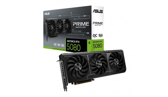 Asus Graphics Card||NVIDIA GeForce RTX 5080|16 GB|GDDR7|256 bit|PCIE 5.0 16x|1xHDMI|3xDisplayPort|PR