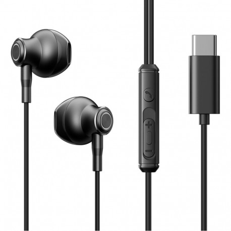 Joyroom Joyroom TYPE-C Series JR-EC07 USB-C in-ear headphones metal - black