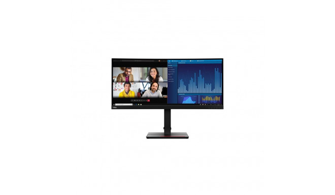 Lenovo ThinkVision P34w-20 34.14 " IPS 21:9 4 ms 300 cd/m Black 60 Hz HDMI ports quantity 2
