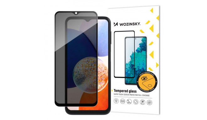 Wozinsky - Wozinsky Privacy Glass Tempered Glass Samsung Galaxy A14 5G / Galaxy A14 with Anti Spy Pr
