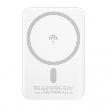 Dudao Dudao K14S USB-C / MagSafe wireless powerbank 20W 5000mAh White