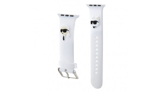 Karl Lagerfeld Karl Lagerfeld Karl and Choupette Head NFT Watch Strap for Apple Watch 42/44/45/49 Wh