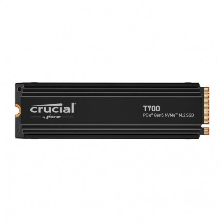Crucial SSD||T700|1TB|M.2|PCIE|NVMe|TLC|Write speed 9500 MBytes/sec|Read speed 11700 MBytes/sec|TBW 