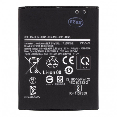 - EB-BG525BBE Battery for Samsung Li-Ion 3000mAh (OEM)