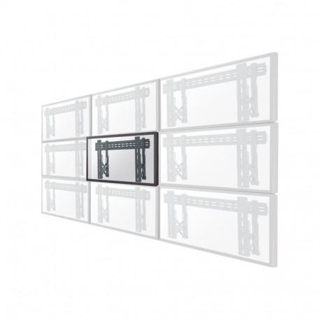 NEOMOUNTS LED-VW1000BLACK Videowall wall mount - 40-75" - max 50 kg - VESA 200x200-600x400 - d 5,6-2