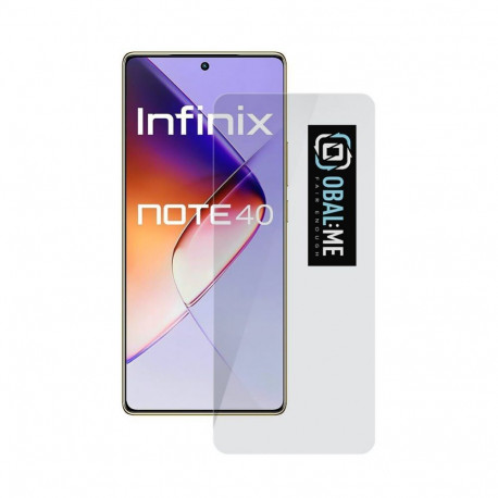 - OBAL:ME 2.5D Glass Screen Protector for Infinix Note 40 Clear