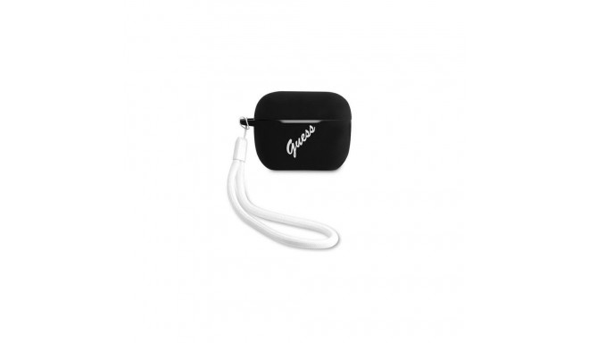Guess Apple AirPods Pro cover Silicone Vintage Black