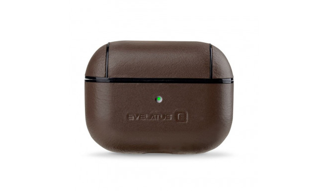 Evelatus Apple AirPods Pro Leather Protective Case, brown