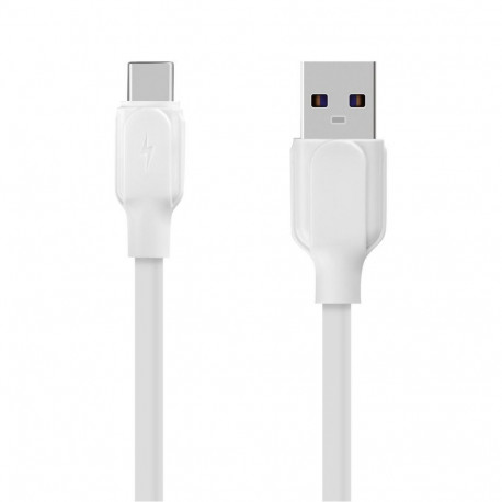 - OBAL:ME Simple USB-A/USB-C Cable 1m White