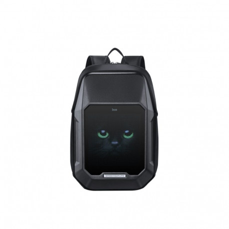 Divoom Cyber bag Premium Weather proof with Led Pixel Art Display & App Control Black