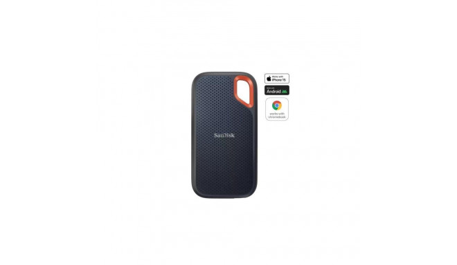 SANDISK BY WESTERN DIGITAL External SSD||Extreme|8TB|USB-C|Write speed 1000 MBytes/sec|Read speed 10
