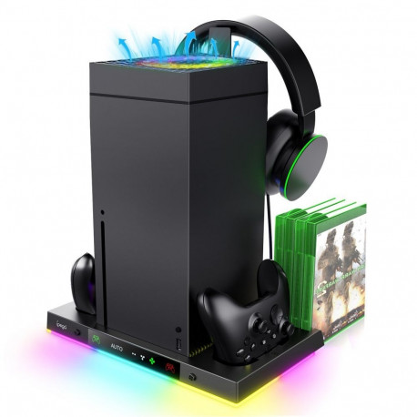 - iPega XBX024S Multifunctional Charging RGB Stand with Cooling for Xbox