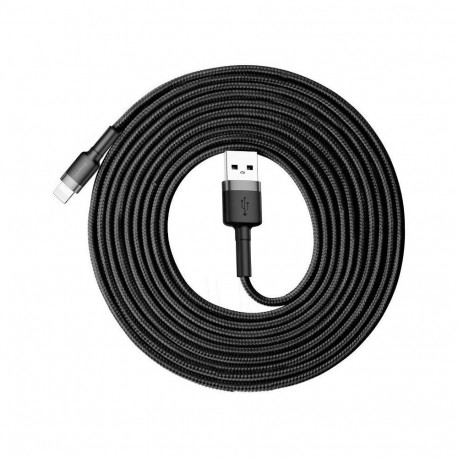 Baseus Baseus Cafule USB Lightning Cable 2A 3m (Black+Gray)
