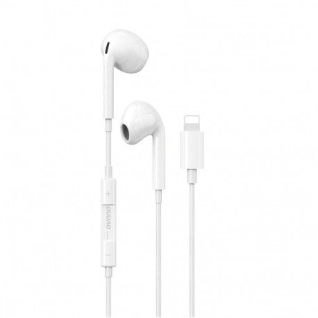 Dudao Dudao X14PROL-W1 in-ear headphones with Lightning connector white (X14PROL-W1)