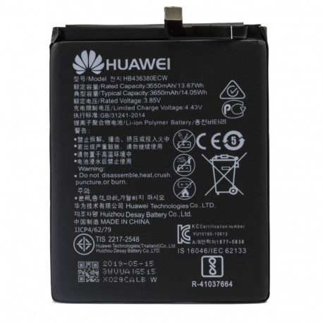 Huawei - HB436380ECW Huawei Battery 3650mAh Li-Ion (Service Pack)