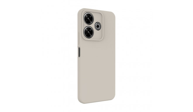 Connect Xiaomi Redmi Note 13 Pro Premium Quality Soft Touch Silicone Case Silver