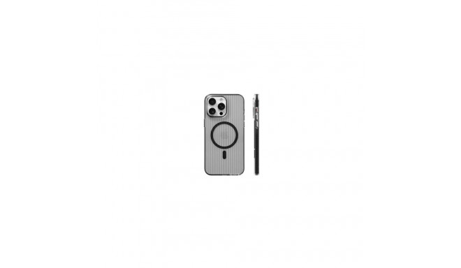 Evelatus Apple iPhone 16 Suitcase MagSafe Case Transparent Black