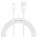 Baseus Baseus Superior USB - Lightning 2.4A 2 m cable White (CALYS-C02)