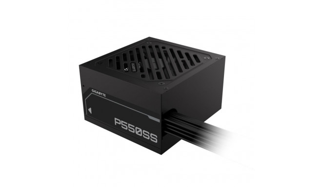 Gigabyte Power Supply||550 Watts|Efficiency 80 PLUS SILVER|PFC Active|MTBF 100000 hours|GP-P550SS