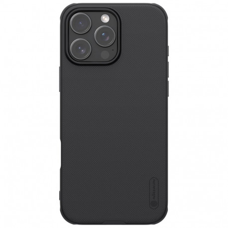 Nillkin - Nillkin Super Frosted PRO Back Cover for Apple iPhone 16 Pro Max Black