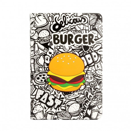 iLike iPad 10.2 / 10.5 Tablet Case Design Burger