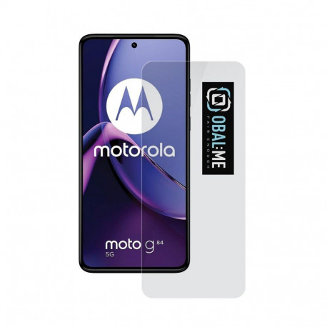 - OBAL:ME 2.5D Glass Screen Protector for Motorola G84 Clear