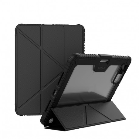 Nillkin Nillkin Bumper PRO Protective Stand Case Multi-angle for iPad Pro 13 2024 Black
