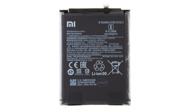 Xiaomi - BN51 Xiaomi Original Battery 4900mAh (Service Pack)