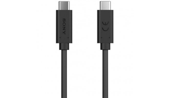 - UCB-24 Sony USB-C/USB-C Data Cable 1m Black (Bulk)