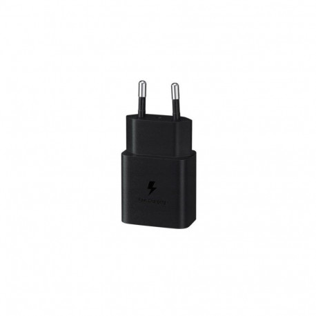 Samsung - EP-T1510NBE Samsung USB-C 15W Travel Charger Black
