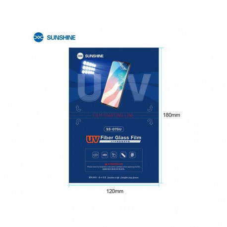 - SUNSHINE SS-075U UV Hydrocondensation Films for Smartphones Pack 25 pcs