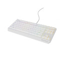 Genesis THOR 230 | Mechanical Gaming Keyboard | Wired | US | White | USB Type-A | Outemu Brown