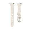 Connect 22mm T-buckle Silicone Loop Watch Strap (130mm M/L) Silver