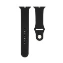 Connect Watch 42/44/45mm Silicone Loop Watch Strap (140mm M/L) Black