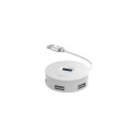 Baseus - Adapter HUB USB 3.0 To 4xUSB White