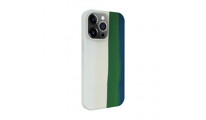 Evelatus Apple iPhone 14 Pro Max Silicone case Multi-Colored Green